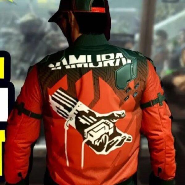 Cyberpunk 2077 Second Conflict Flight Bomber Jacket