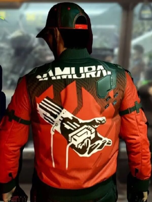 Cyberpunk 2077 Second Conflict Flight Bomber Jacket