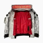 Cyberpunk 2077 Wax White Leather Jacket