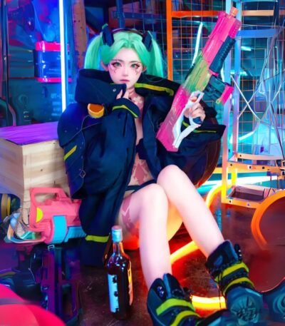 Cyberpunk Edgerunners Rebecca Bomber Jacket