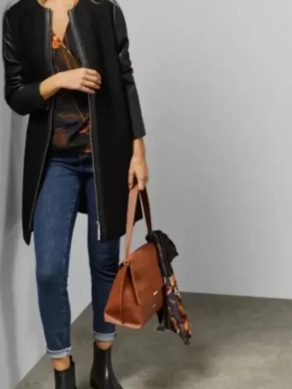 Cynthia Watros General Hospital 2023 Long Coat
