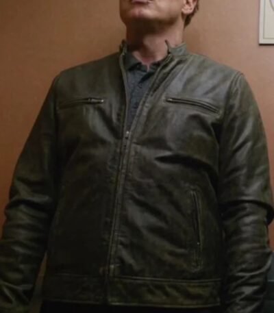 DCs Legends Of Tomorrow Malcolm Merlyn Brown Leather Jacket