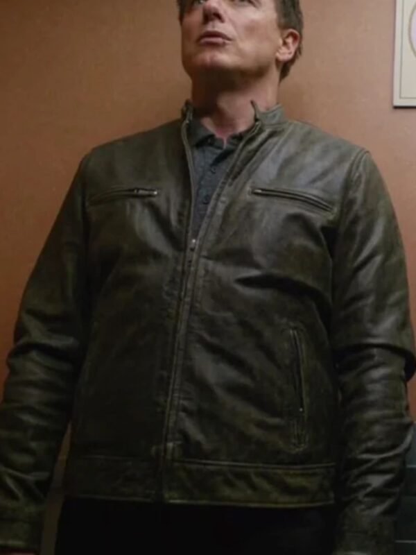 DCs Legends Of Tomorrow Malcolm Merlyn Brown Leather Jacket