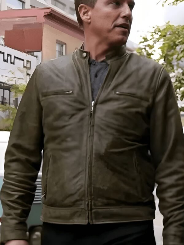 DCs Legends Of Tomorrow Malcolm Merlyn Brown Leather Jacket