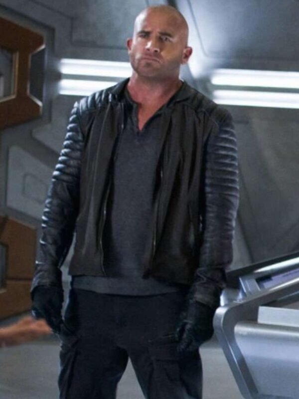 DCs Legends Of Tomorrow Mick Rory Black Leather Jacket
