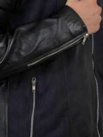 DCs Legends Of Tomorrow Mick Rory Black Leather Jacket