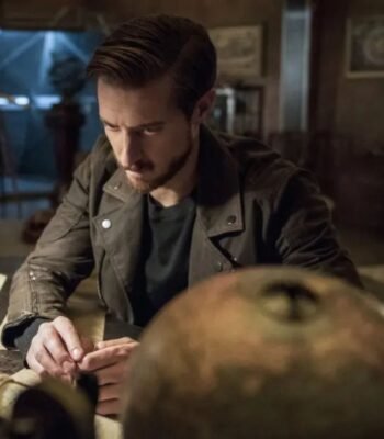 DCs Legends Of Tomorrow Rip Hunter Vegan Leather Jacket
