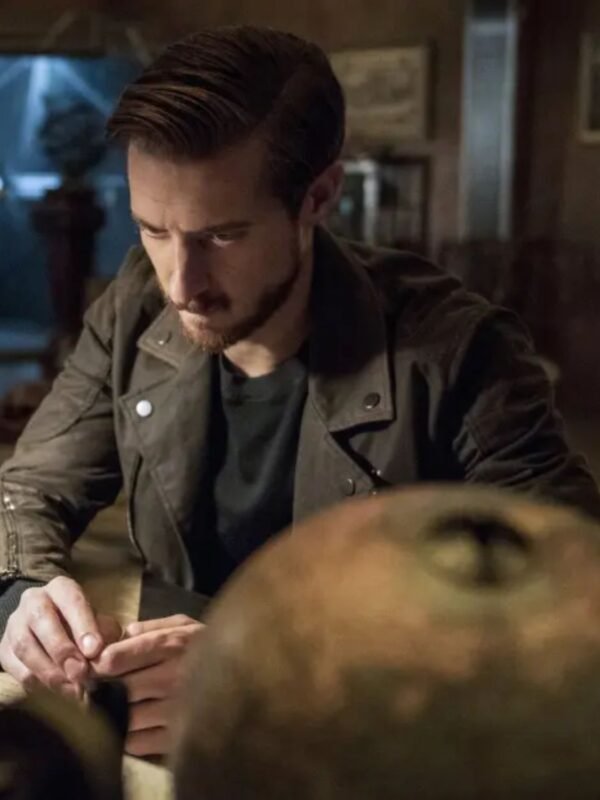 DCs Legends Of Tomorrow Rip Hunter Vegan Leather Jacket