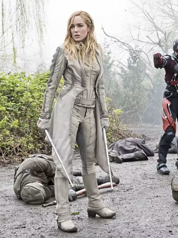 DCs Legends Of Tomorrow S01 EP16 Sara Lance White Tailcoat