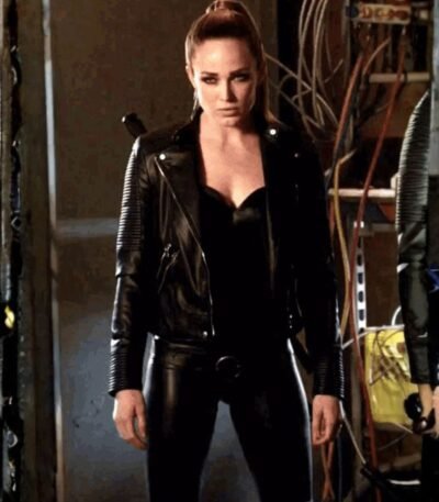 DCs Legends Of Tomorrow S04 EP01 Sara Lance Leather Jacket