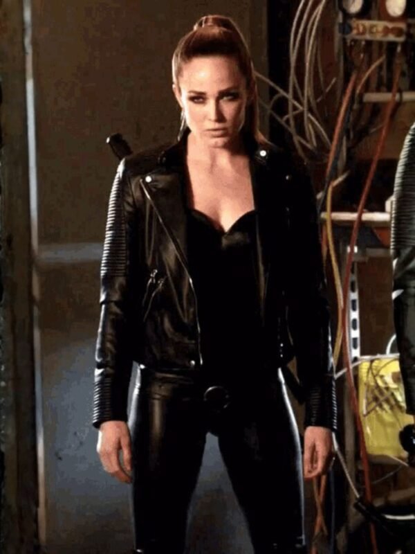DCs Legends Of Tomorrow S04 EP01 Sara Lance Leather Jacket