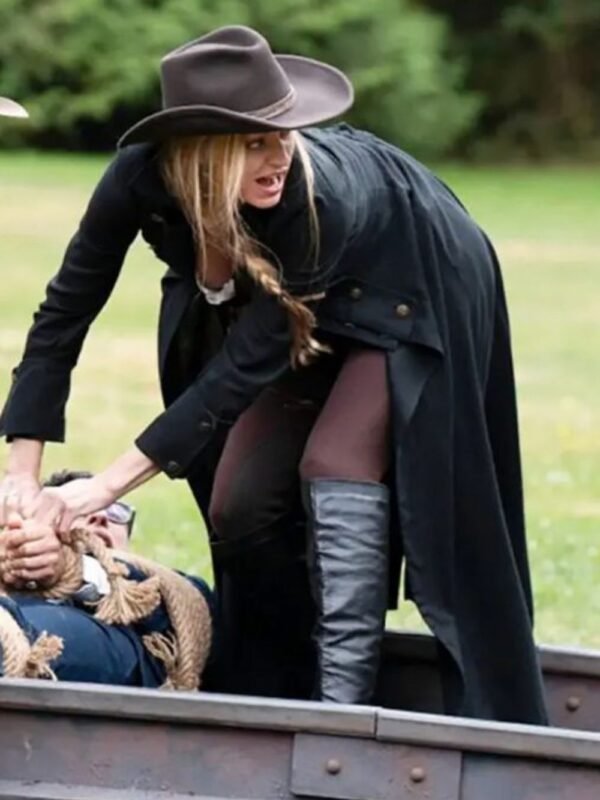 DCs Legends Of Tomorrow S05 Ava Sharpe Black Coat