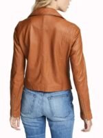 DCs Legends of Tomorrow S04 Ava Sharpe Brown Leather Jacket