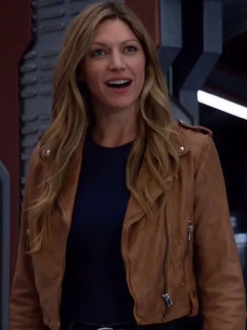 DCs Legends of Tomorrow S04 Ava Sharpe Brown Leather Jacket DCs Legends of Tomorrow S04 Ava Sharpe Brown Leather Jacket