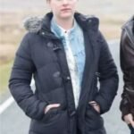 DS Alison McIntosh Shetland S03 Black Shearling Jacket