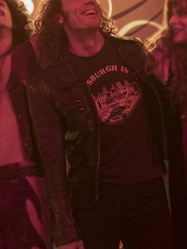 Daisy Jones & The Six Sam Claflin Black Jacket