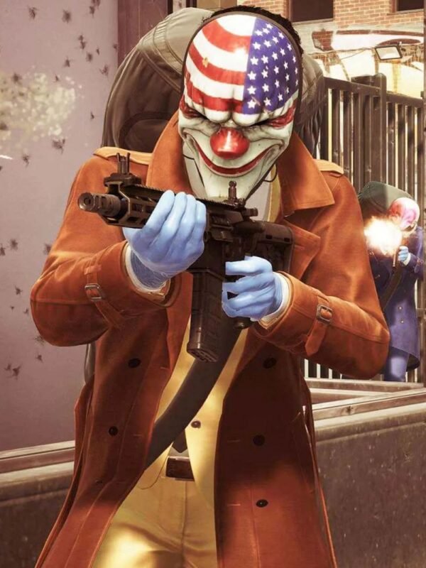 Dallas Payday 3 Brown Leather Coat