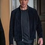 Damian Lewis Billions S05 Suede Leather Jacket