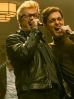 Damian Vazquez Berlin 2023 Black Leather Jacket