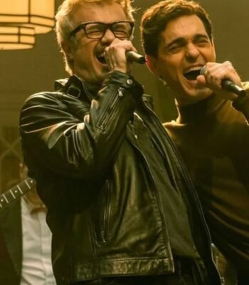 Damian Vazquez Berlin 2023 Black Leather Jacket