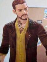 Damon Merrick Life Is Strange True Colors Brown Leather Jacket