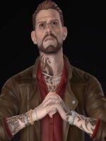Damon Merrick Life Is Strange True Colors Brown Leather Jacket