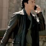 Damon Salvatore The Vampire Diaries Black Jacket
