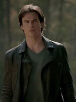 Damon Salvatore The Vampire Diaries Black Jacket