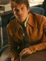 Damon Salvatore The Vampire Diaries Coffee Brown Leather Jacket