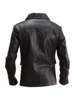 Damon Salvatore Vampire Diaries Cafe Racer Leather Jacket