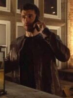 Dan Jeannotte The Bold Type Brown Leather Jacket