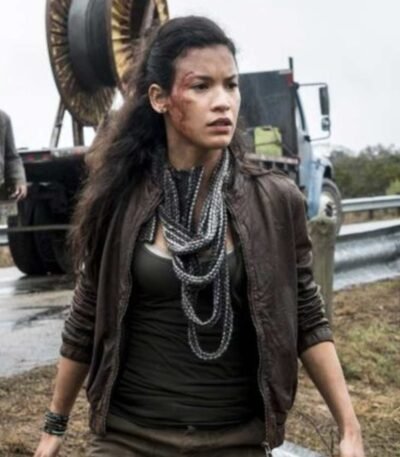 Danay Garcia Fear The Walking Dead Luciana Galvez Leather Jacket