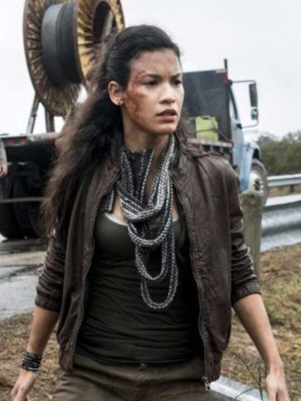 Danay Garcia Fear The Walking Dead Luciana Galvez Leather Jacket