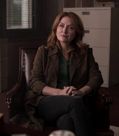 Dangerous Lies Detective Chesler Long Trench Coat