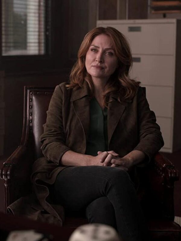 Dangerous Lies Detective Chesler Long Trench Coat