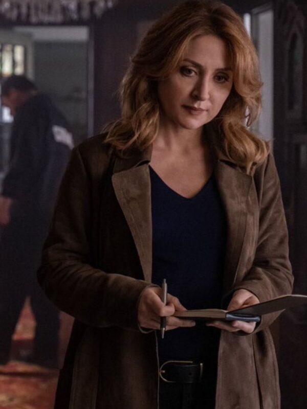 Dangerous Lies Detective Chesler Long Trench Coat