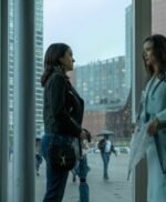 Dangerous Lies Katie Black Biker Leather Jacket