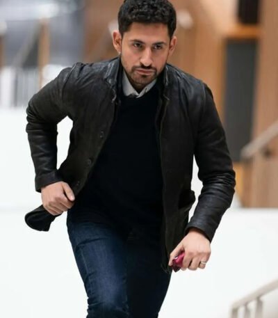 Daniel Ramsay Vigil S02 Black Leather Jacket