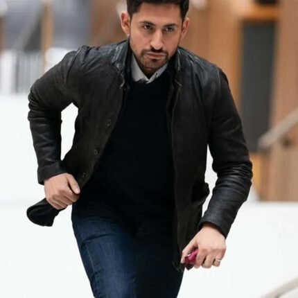 Daniel Ramsay Vigil S02 Black Leather Jacket