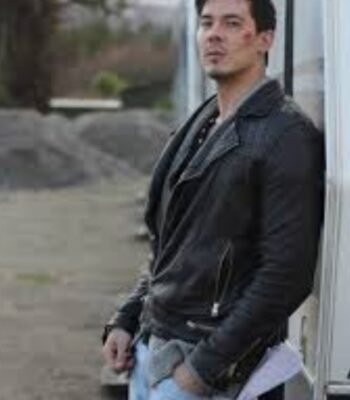 Daniel Wu Into The Badlands Sunny Black Leather Jacket