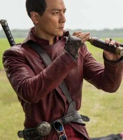 Daniel Wu Into the Badlands Sunny Red Coat