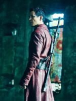 Daniel Wu Into the Badlands Sunny Red Coat