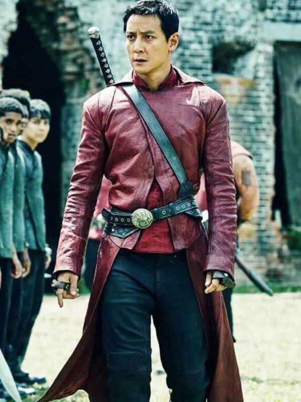 Daniel Wu Into the Badlands Sunny Red Coat