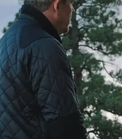 Danny Huston Yellowstone Dan Parachute Quilted Jacket