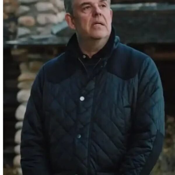 Danny Huston Yellowstone Dan Parachute Quilted Jacket