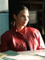 Daphne Finch The Company You Keep S01 Red Leather Jacket