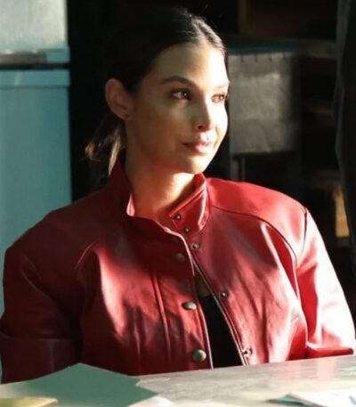 Daphne Finch The Company You Keep S01 Red Leather Jacket