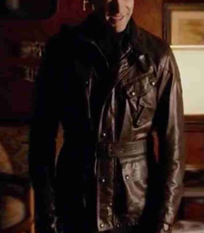 Darren Cross Ant Man Brown Leather Jacket