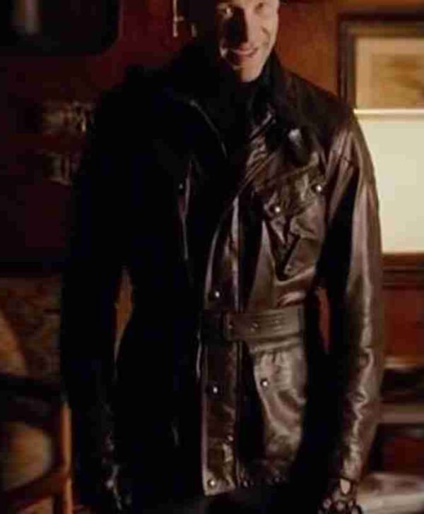 Darren Cross Ant Man Brown Leather Jacket