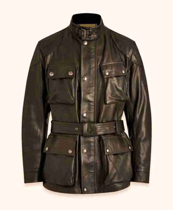 Darren Cross Ant Man Brown Leather Jacket